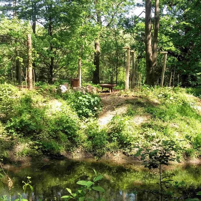 Garten der roten Göttin auf dem Parzivalhof